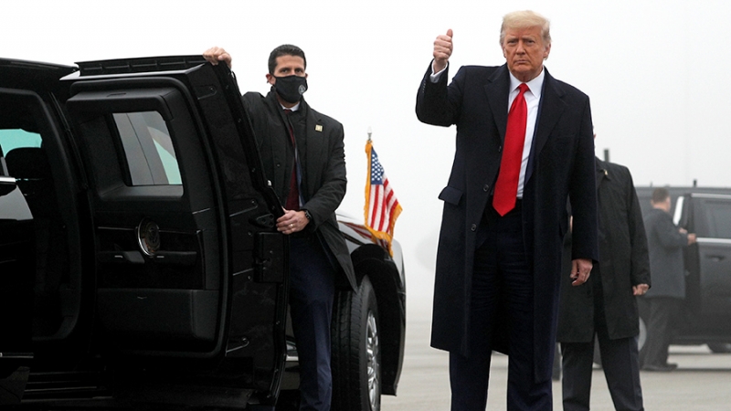 Трамп заявил о победе на выборах с большим отрывом