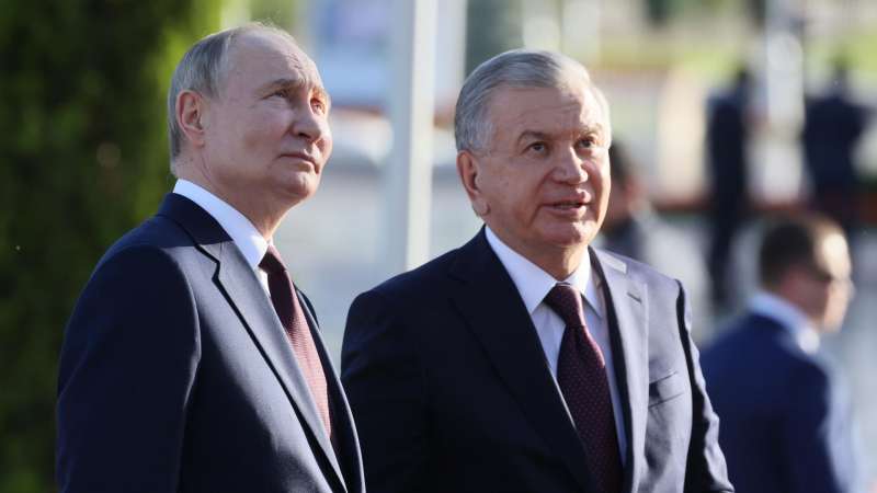 Путин провел телефонный разговор с Мирзиеевым