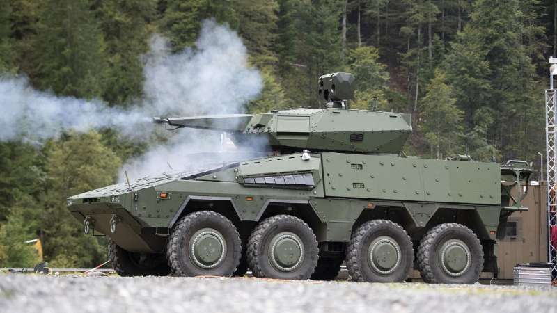 Rheinmetall передал в бундесвер первый образ бронемашины Boxer