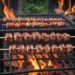Мягкий шашлык из говядины: пошаговое плетение косички из мяса на углях