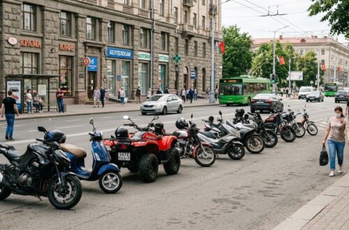 Обзор мотоциклов, скутеров и квадроциклов в Беларуси