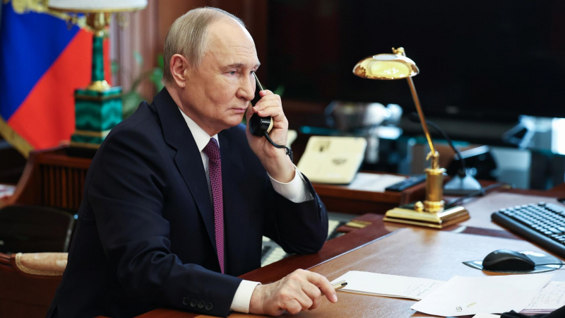 Путин поговорил с Трампом по телефону