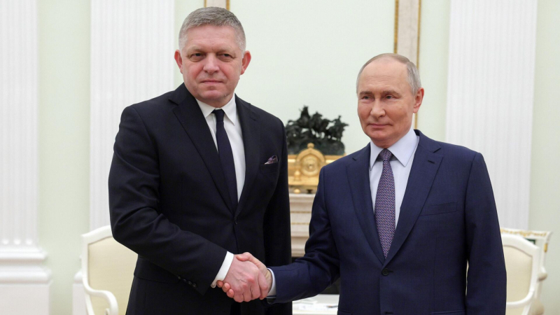 Путин рассказал, о чем говорил Фицо во время их встречи